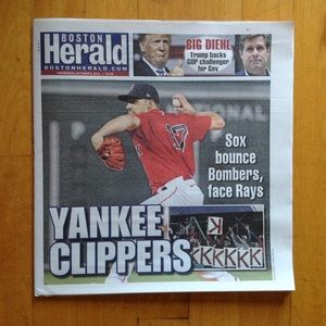 Boston Red Sox Beat New York Yankees Wild Card Game Boston Herald 10-5-21